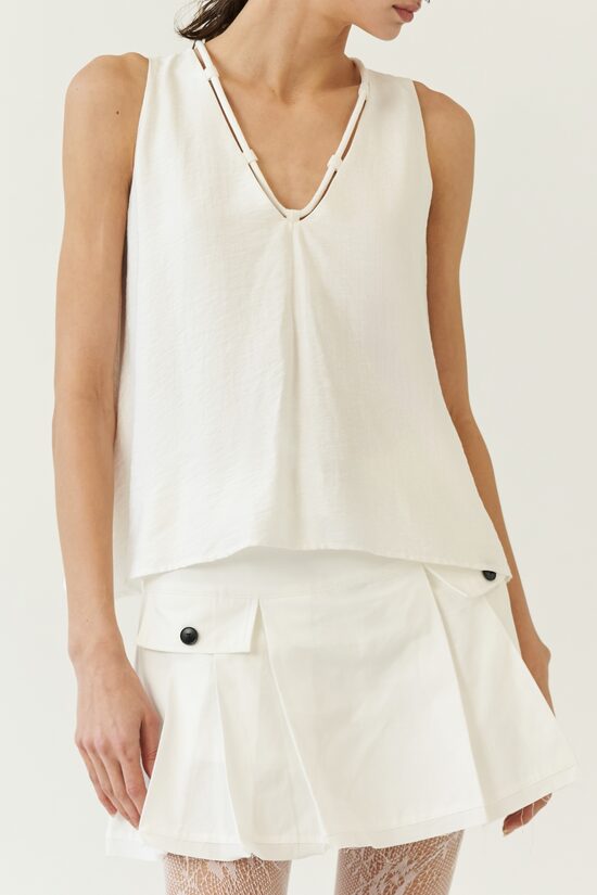 Balts tops S/M un M/L