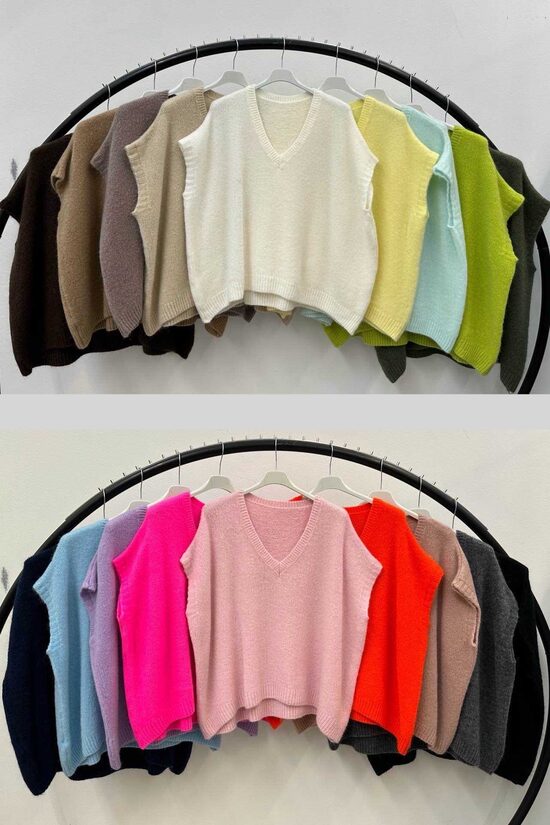 Kidmohēras veste ar kidmohēru un vilnu dažādās krāsas, derēs no XS līdz 3XL, mīksta, ērta, silta, var pieskaņot jebkuram tērpam. 