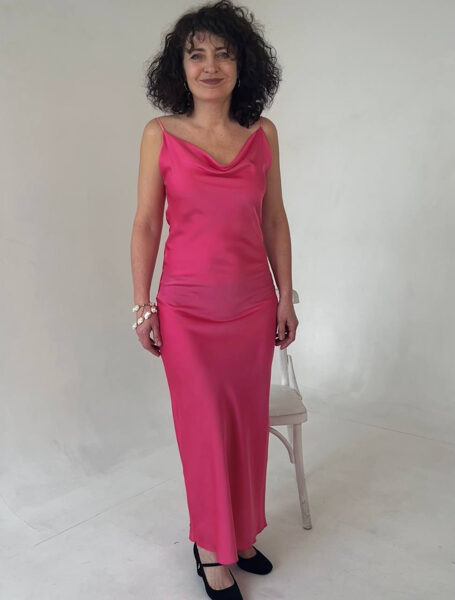 Kleita, Rozā, slip stila, One size