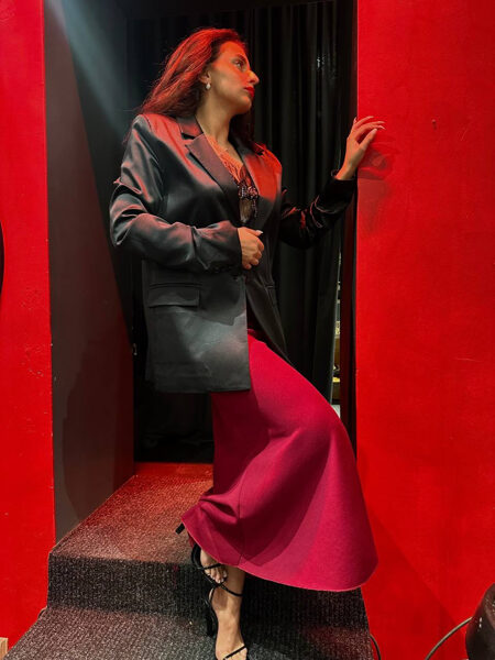 Svārki Avene Slip tipa, rudens/ziemas audums